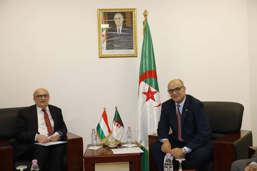 عرض فرص التعاون والشراكة بين الجزائر والمجر في إنتاج الطاقة الحيوية والهيدروجين الأخضر